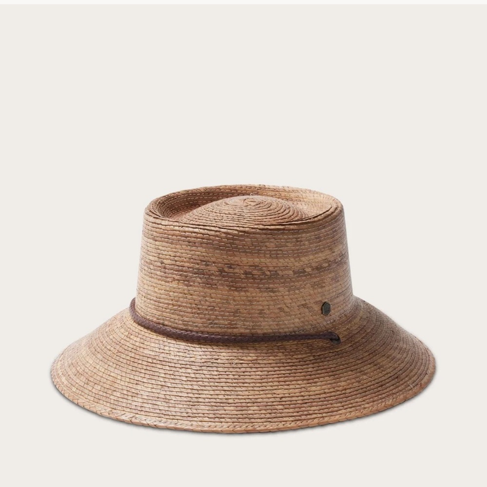 Hemlock hat company Leon Straw Bucket Hat size large
